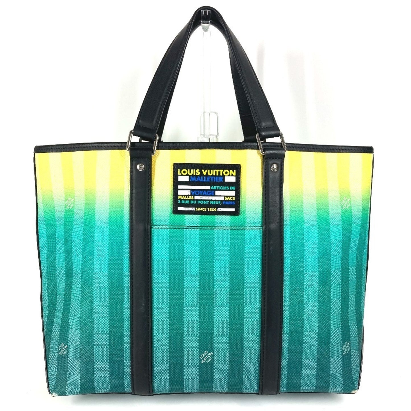 Louis Vuitton M59919 Damier Stripe Weekend Tote Pm