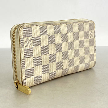 Louis Vuitton Damier Azur Zippy Wallet N41660 White