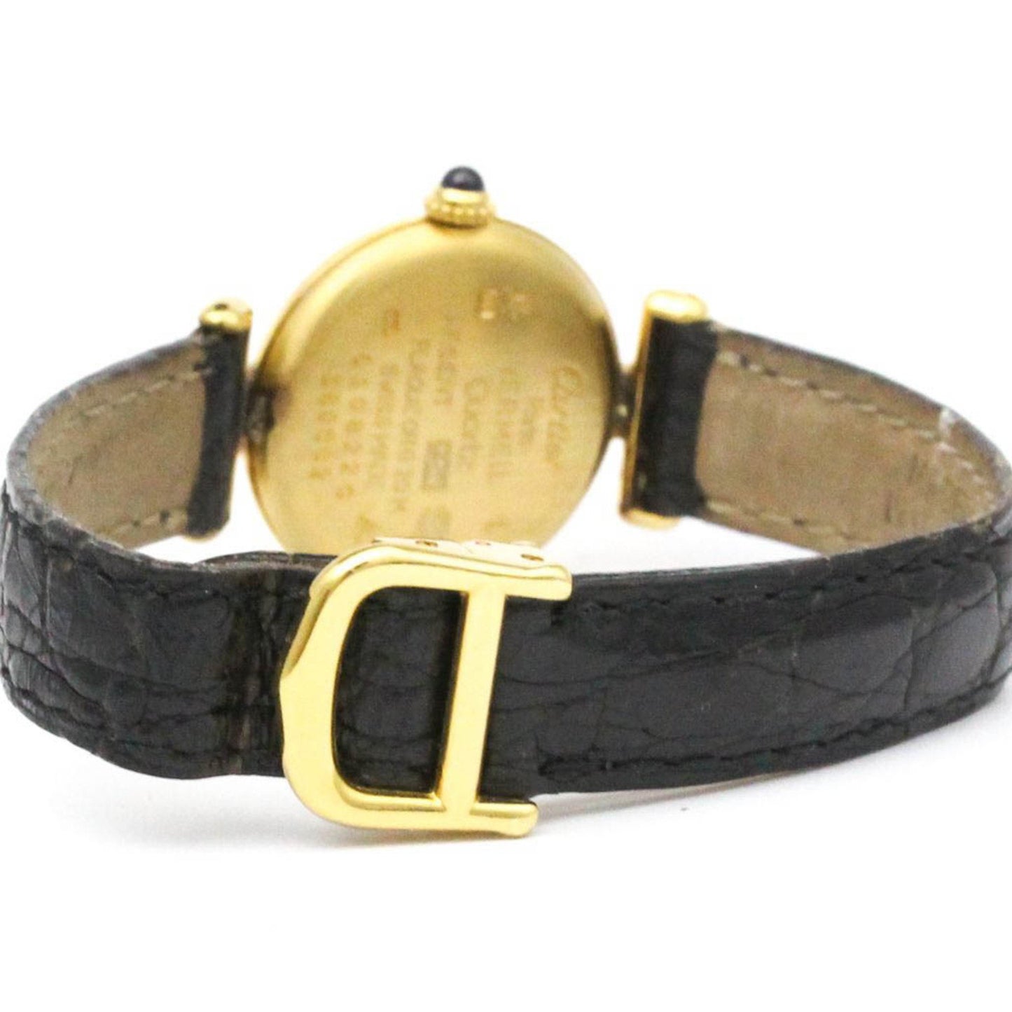 Cartier Must Colisee Vermeil Gold Plated