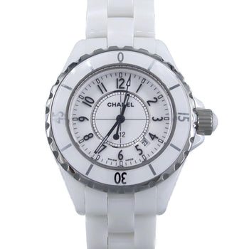 Chanel J12 33Mm Ceramic Watch H0968 Quartz Movement