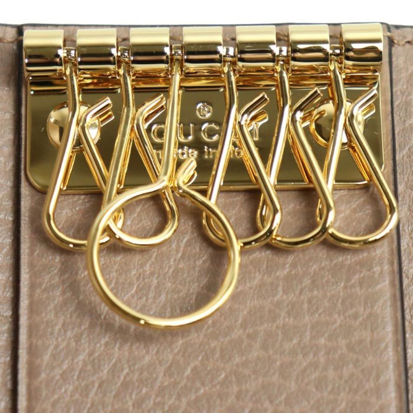 Gucci Double G Bicolor Key Case