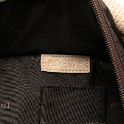 Loewe Anagram Logo Nappa Aire Handbag In Ivory