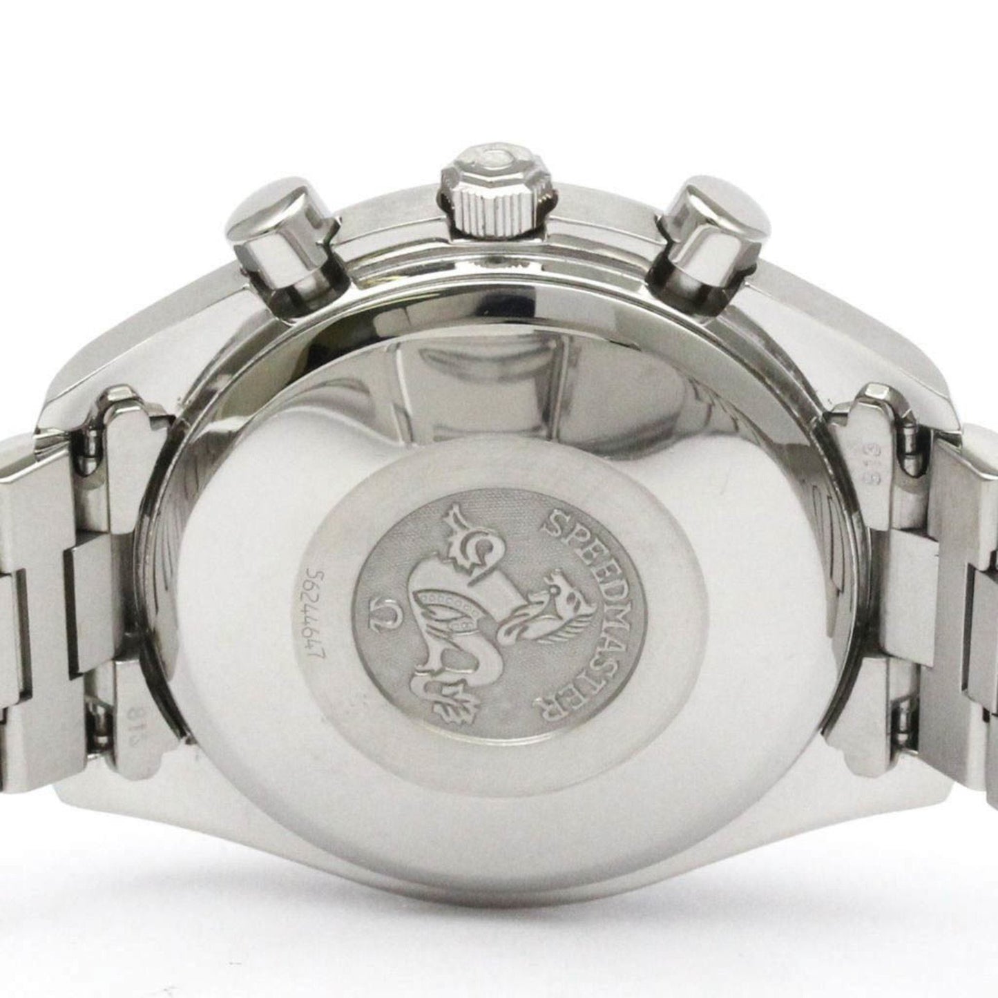 Omega Speedmaster Triple Date Steel Automatic Watch 3521.30 Polished