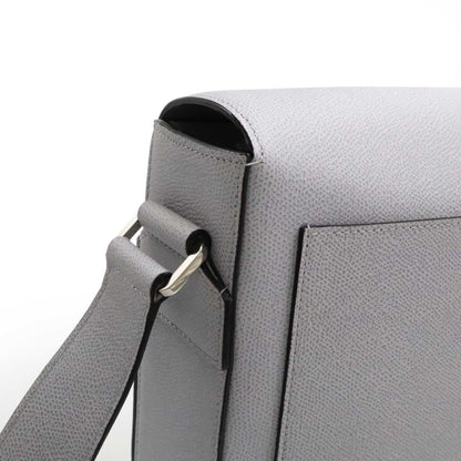 Valextra V-Line Shoulder Bag In Leather