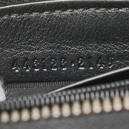 Gucci Gg Marmont Heart Quilted Zip-Around Long Wallet 443123 White