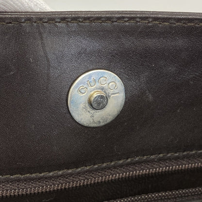 Gucci Shoulder Bag 001 3192 Leather Brown