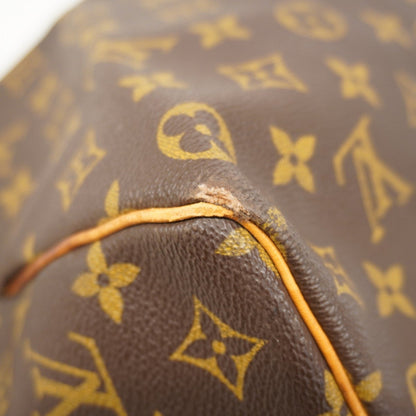 Louis Vuitton Monogram Keepall Bandouliere 50 Boston Bag M41416 Brown