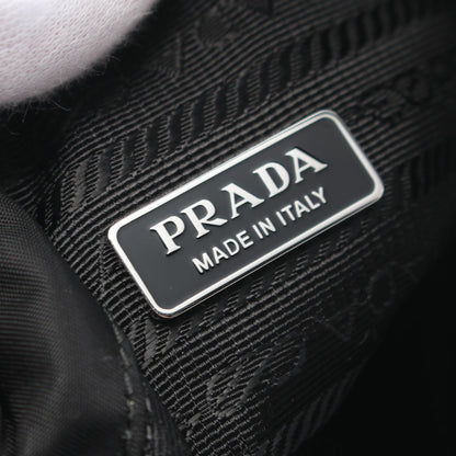 Prada Studded Handbag Nylon