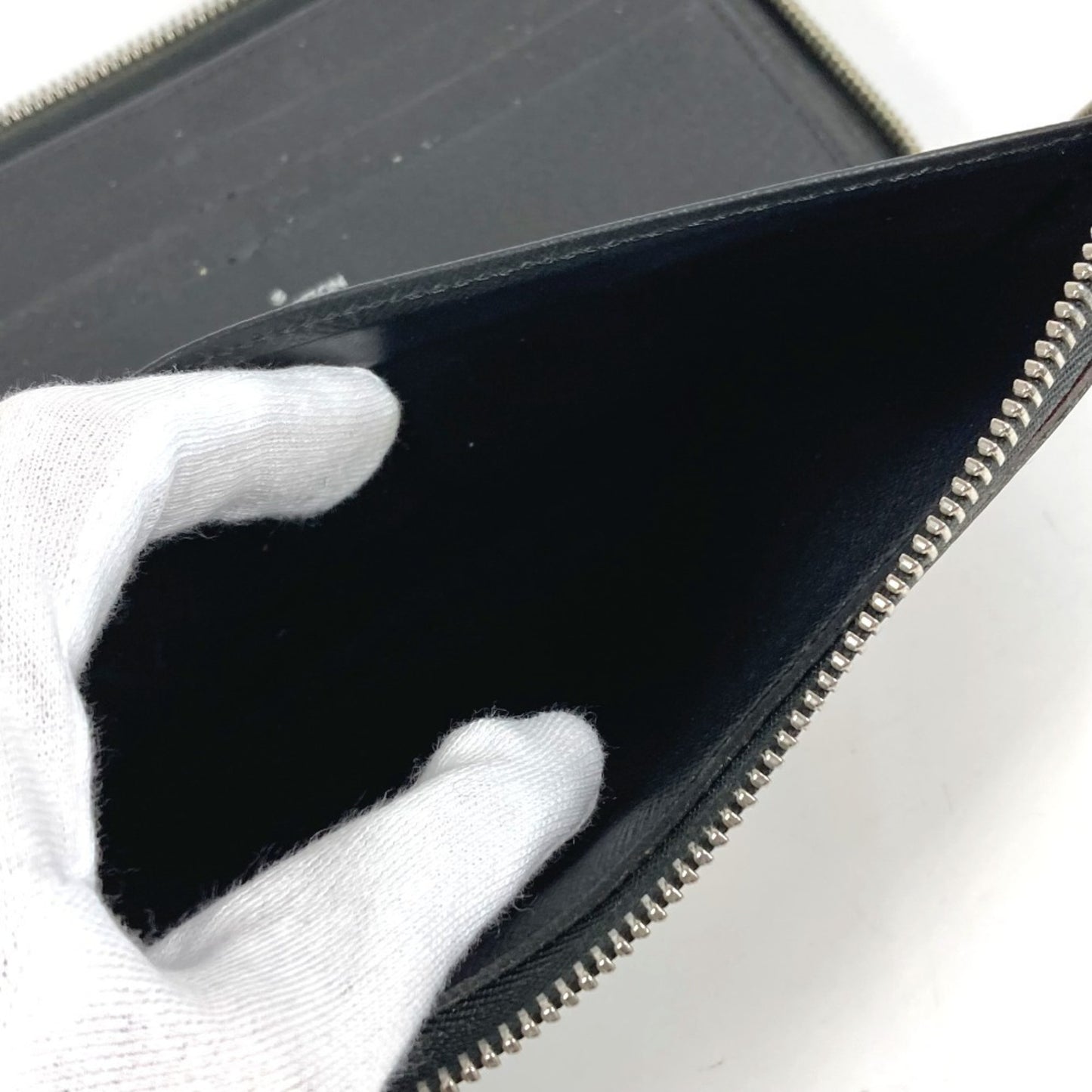 Louis Vuitton N60153 Damier Graphite Zippy Organizer Nm Long Wallet With Lv Alps Patch