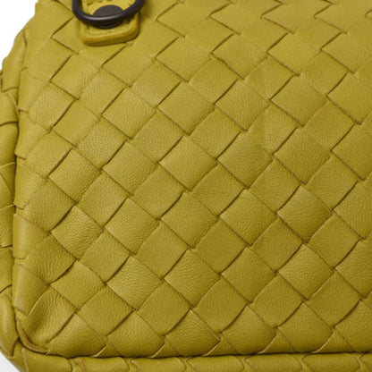 Bottega Veneta 2-Way Shoulder Bag/Clutch Bag In Mustard