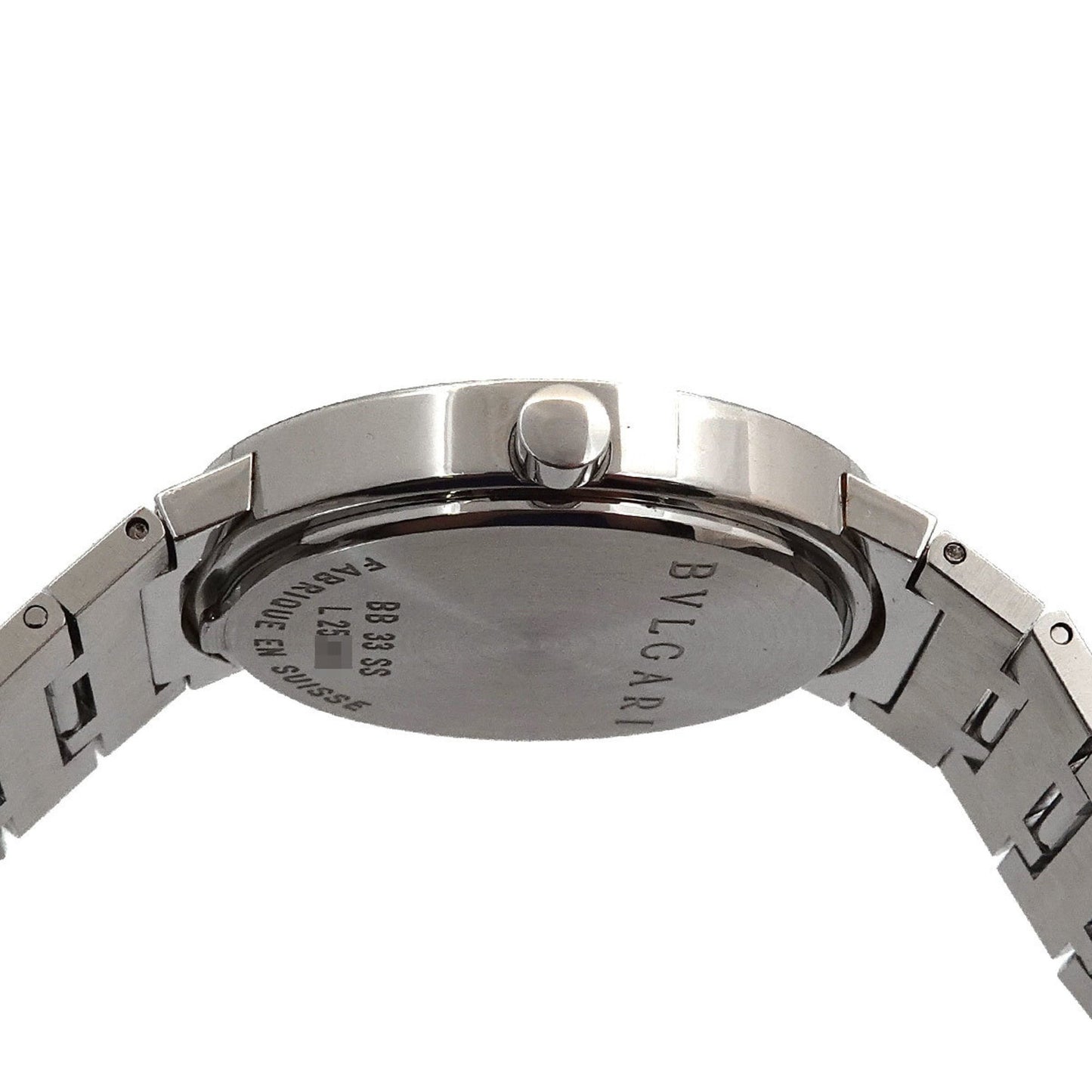 Bvlgari Bb33Ss Boys' Watch Date Black Quartz