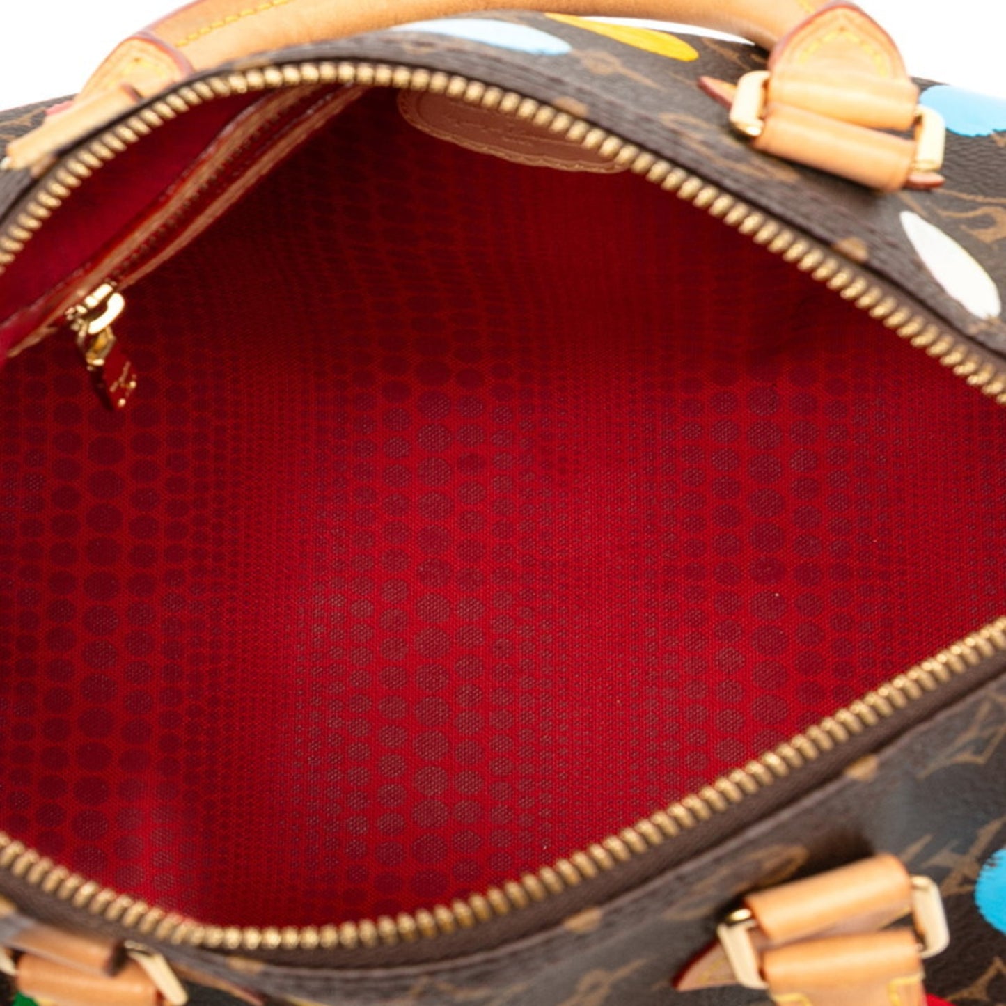 Louis Vuitton X Yayoi Kusama Monogram Speedy Bandouliere 25 Handbag/Shoulder Bag