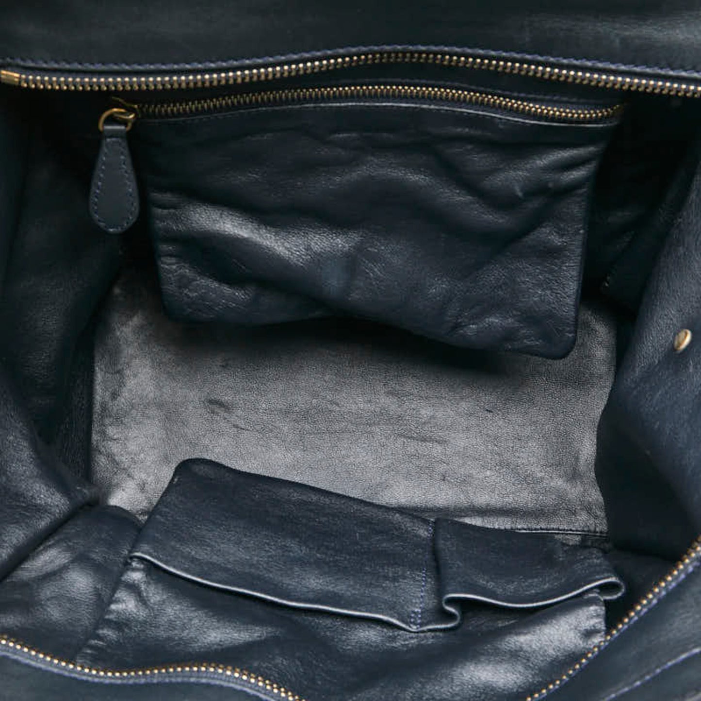 Celine Luggage Mini Shopper Handbag Tote Bag In Beige