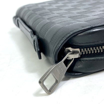 Louis Vuitton N61254 Damier Infini Zippy Xl Clutch Bag Long Wallet Leather