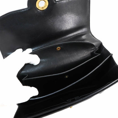 Hermes Herms Shoulder Bag In Box Calf Leather With A Black "G" Stamp And Gold Hardware