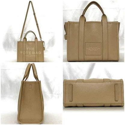 Marc Jacobs 2-Way Bag The Tote Ec-23445 Beige H004L01Pf21 Leather Tote Shoulder Crossbody