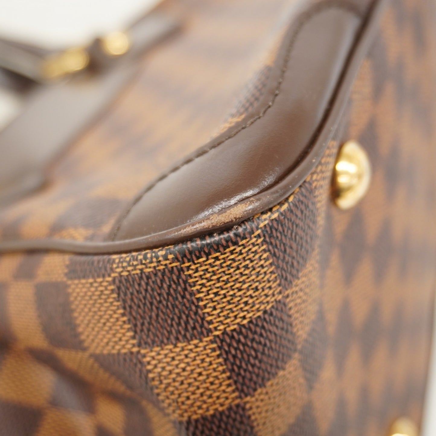 Louis Vuitton Damier Verona Pm Handbag N41117 Ebene
