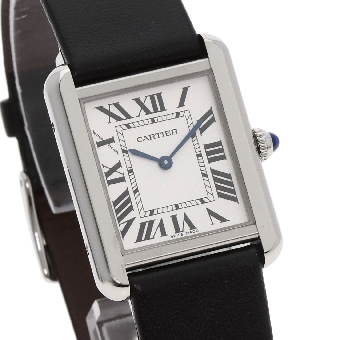Cartier Tank Solo Sm Wsta0030 Watch In Stainless Steel