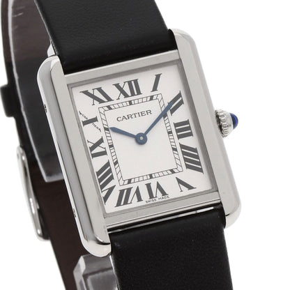 Cartier Tank Solo Sm Wsta0030 Watch In Stainless Steel