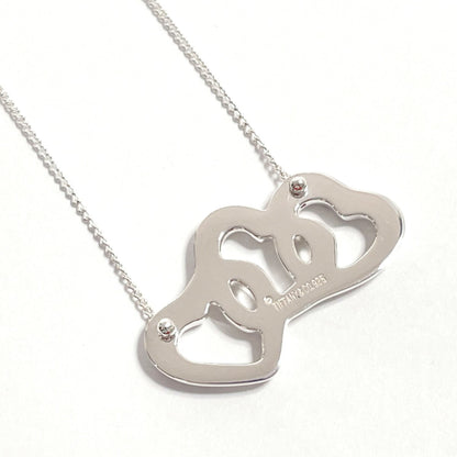 Tiffany & Co. Tiffany Triple Heart Necklace In 925 Sterling Silver