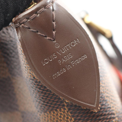 Louis Vuitton Totally Pm Damier Ebene Tote Bag Coated Canvas Leather