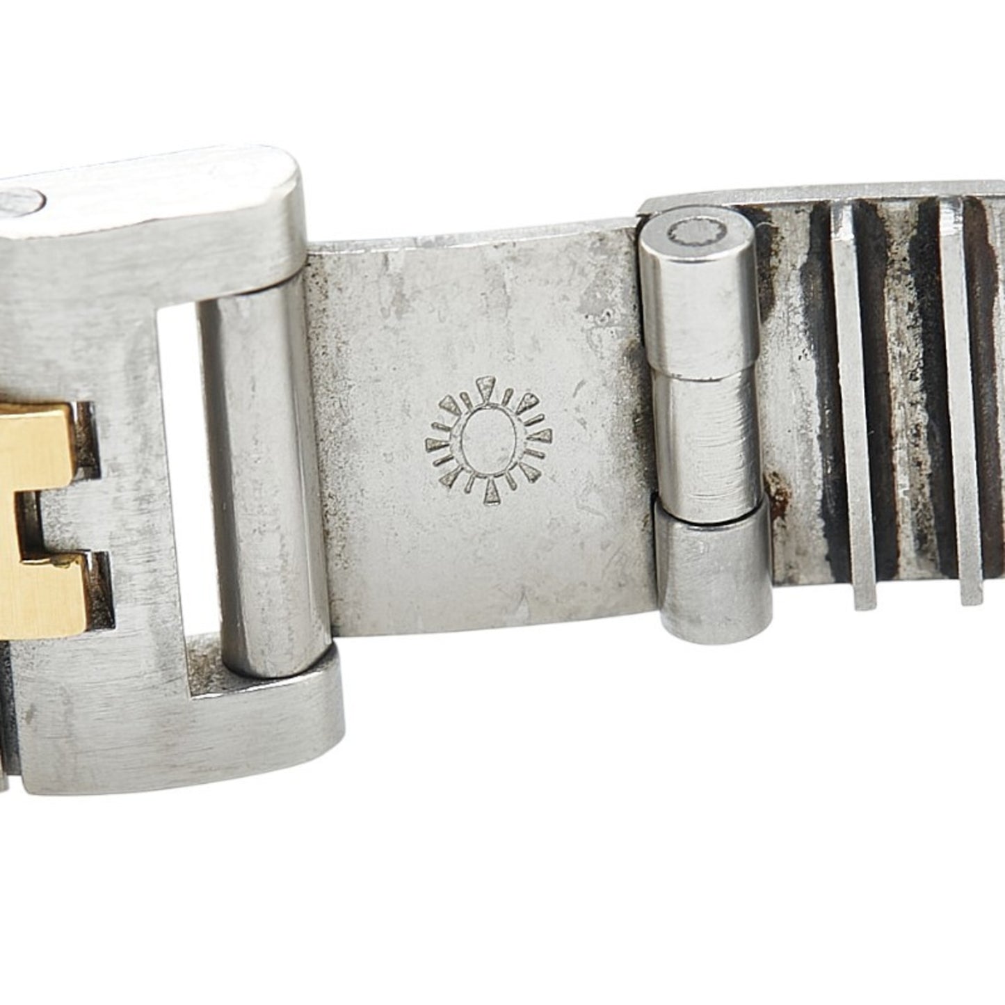 Hermes Profile Watch Quartz White Dial Stainless Steel