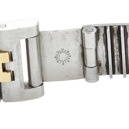 Hermes Profile Watch Quartz White Dial Stainless Steel