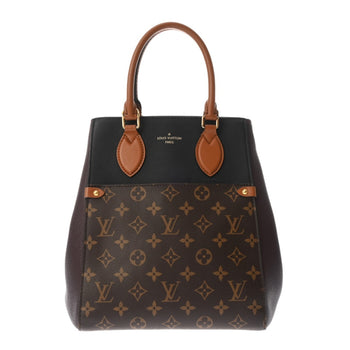 Louis Vuitton Monogram Fold Tote Bag In Noir/Wine Red (M45409) -