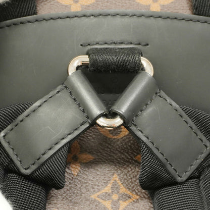 Louis Vuitton Monogram Macassar Josh Backpack M41530 Brown/Black
