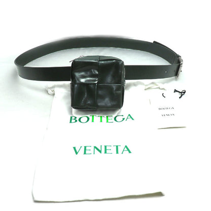 Bottegaveneta Bottega Veneta Intrecciato Leather Belt Bag Waist Dark Green 709342 Va9A5