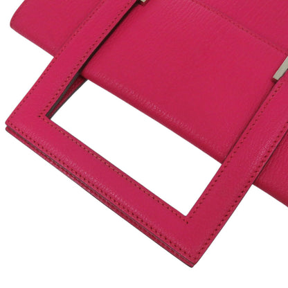 Hermes 365 Chevre Rose Shocking Handbag 1017 Hermes