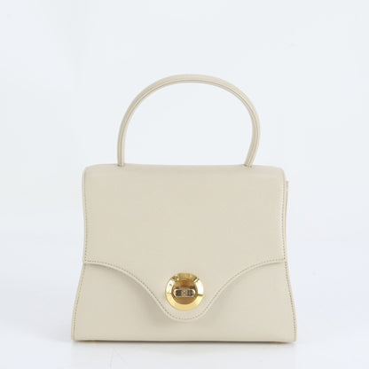 Givenchy Turnlock Leather Handbag/Top Handle Tote