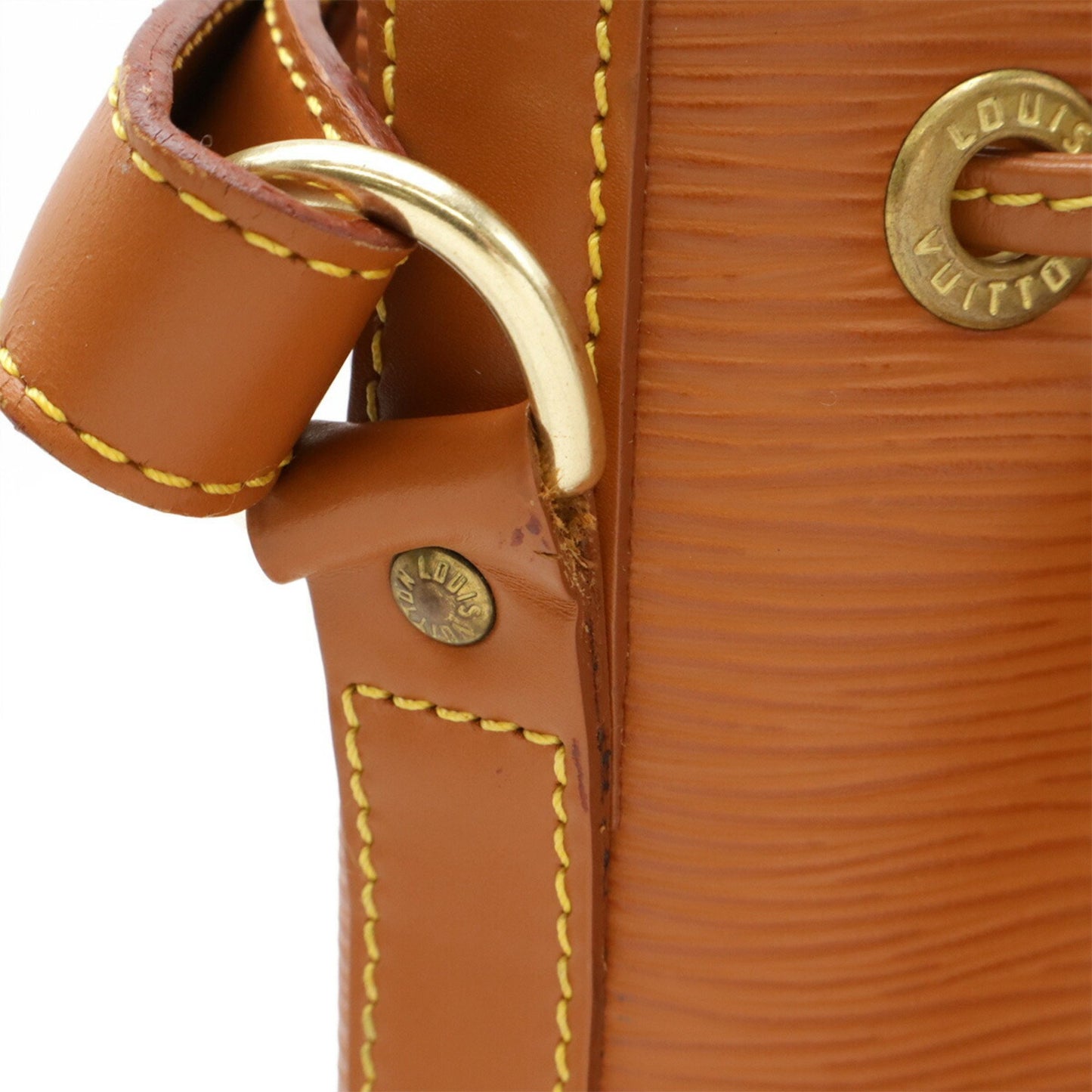 Louis Vuitton Epi Noe-Style Shoulder Bag In Zipangu Gold And Camel