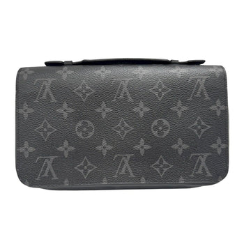 Louis Vuitton Monogram Eclipse Zippy Xl Round Long Wallet