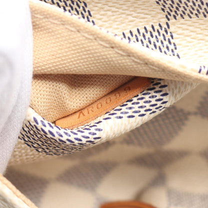 Louis Vuitton Louis Vuitton Totally Pm Tote Bag Coated Canvas Leather Damier Azur