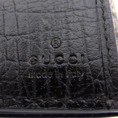 Gucci Gg Supreme 115046 Beige/Brown Leather