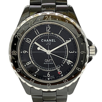 Chanel J12 Gmt H2012 Black Ceramic Automatic Watch