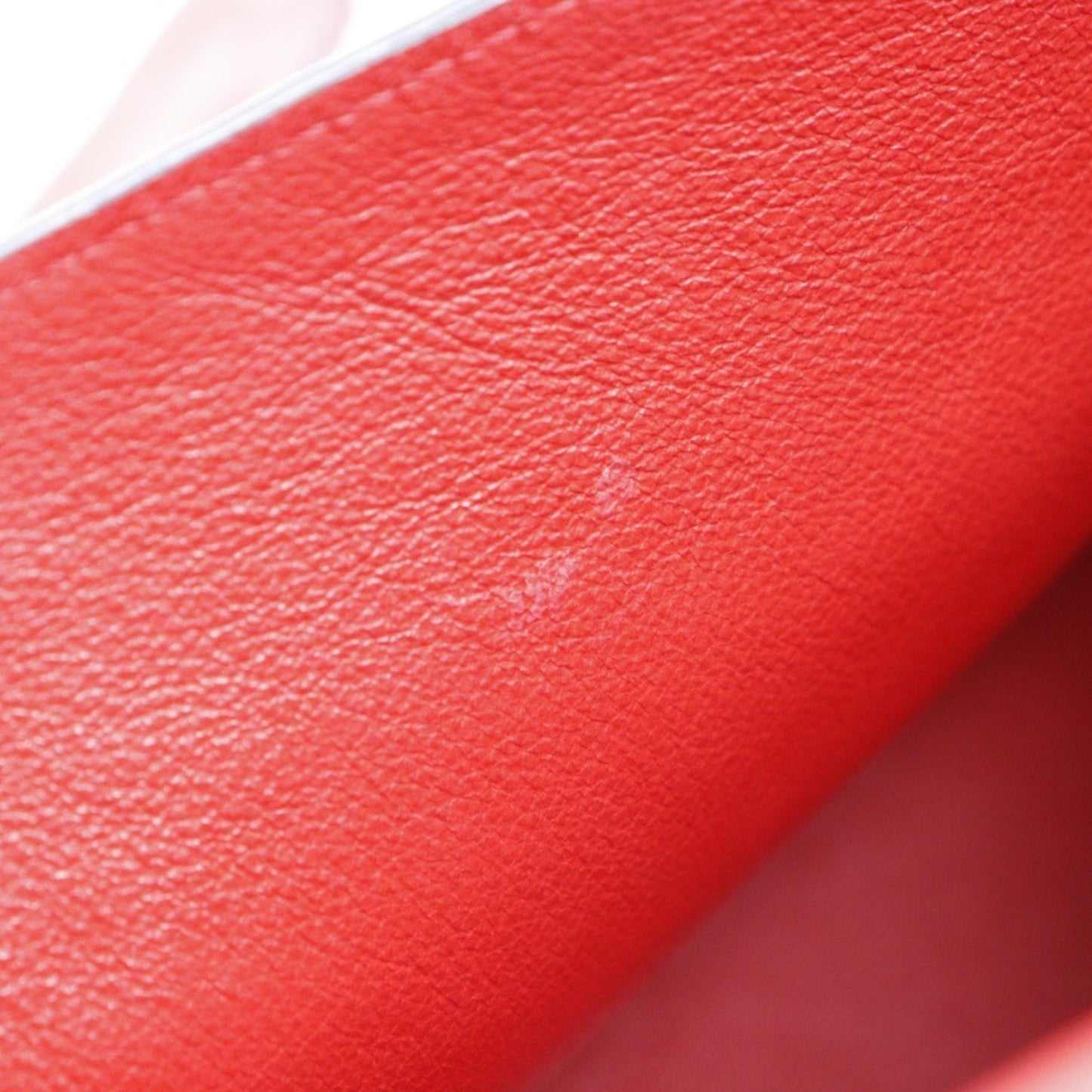 Loewe Avenue Shoulder Bag Repeat Anagram Chain Calf Made In Spain Red Crossbody A5 Magnetic Type