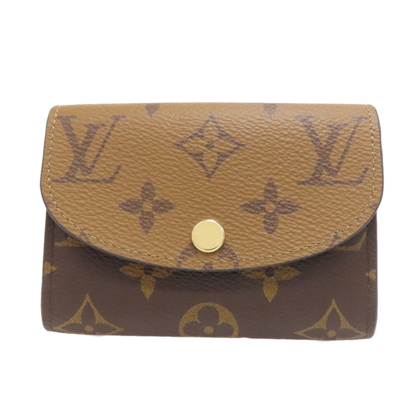 Louis Vuitton M82333 Porte Monnaie Rosalie Coin Case Monogram Reverse