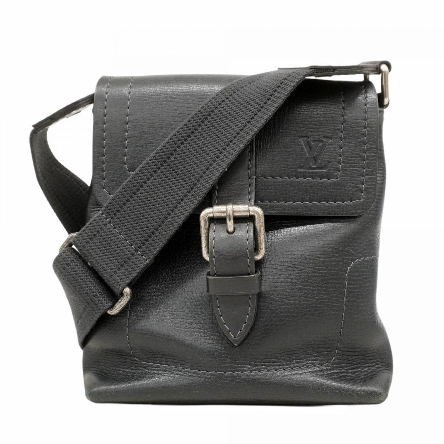 Louis Vuitton Utah Yuma Shoulder Bag M97024 Basalt