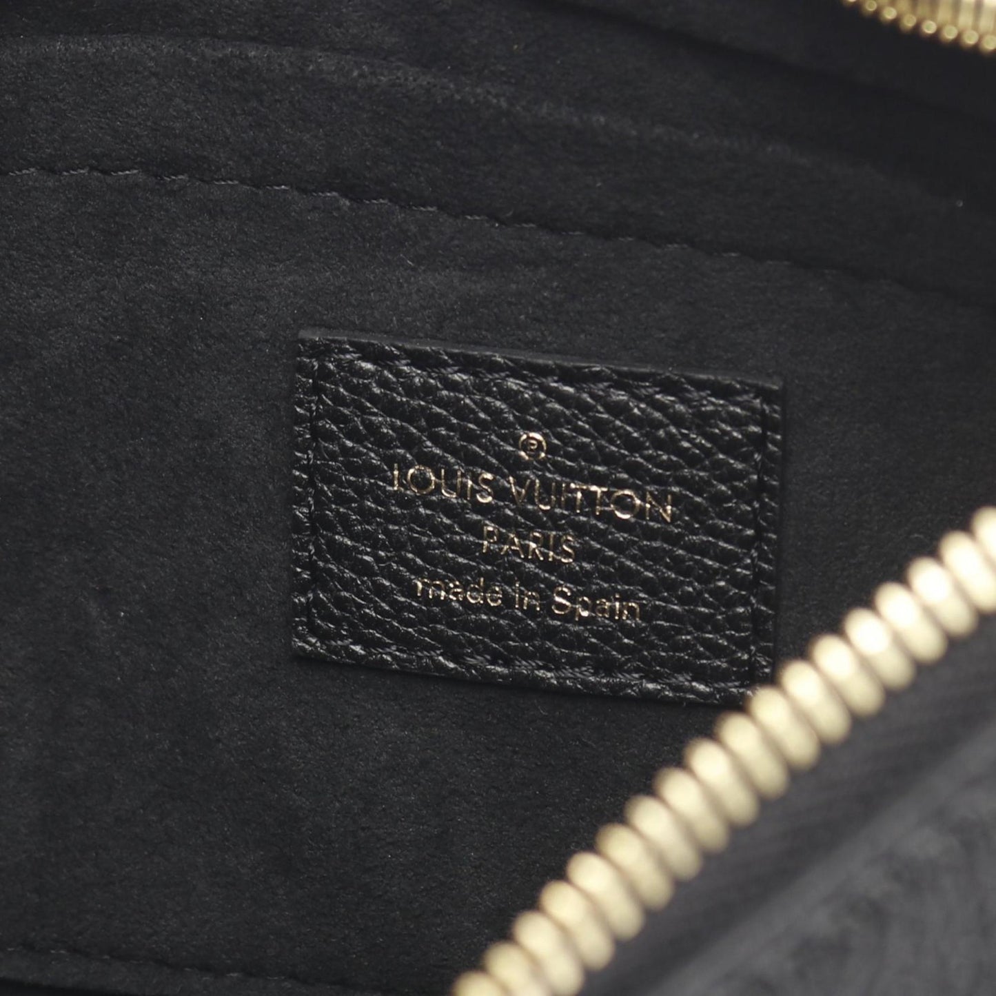 Louis Vuitton Bagatelle Nm Monogram Empreinte Noir Shoulder Bag