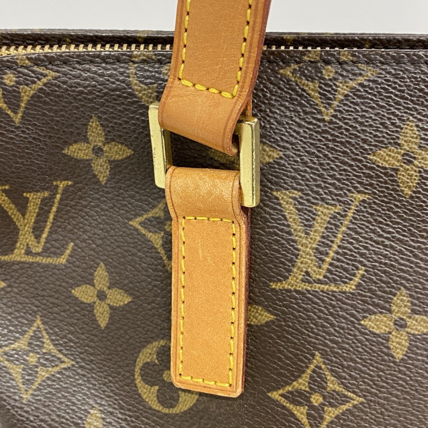 Louis Vuitton Monogram Cabas Piano Tote Bag M51148 Brown