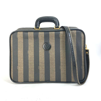 Fendi Pecan 2Way Bag Business Bag Brown Black