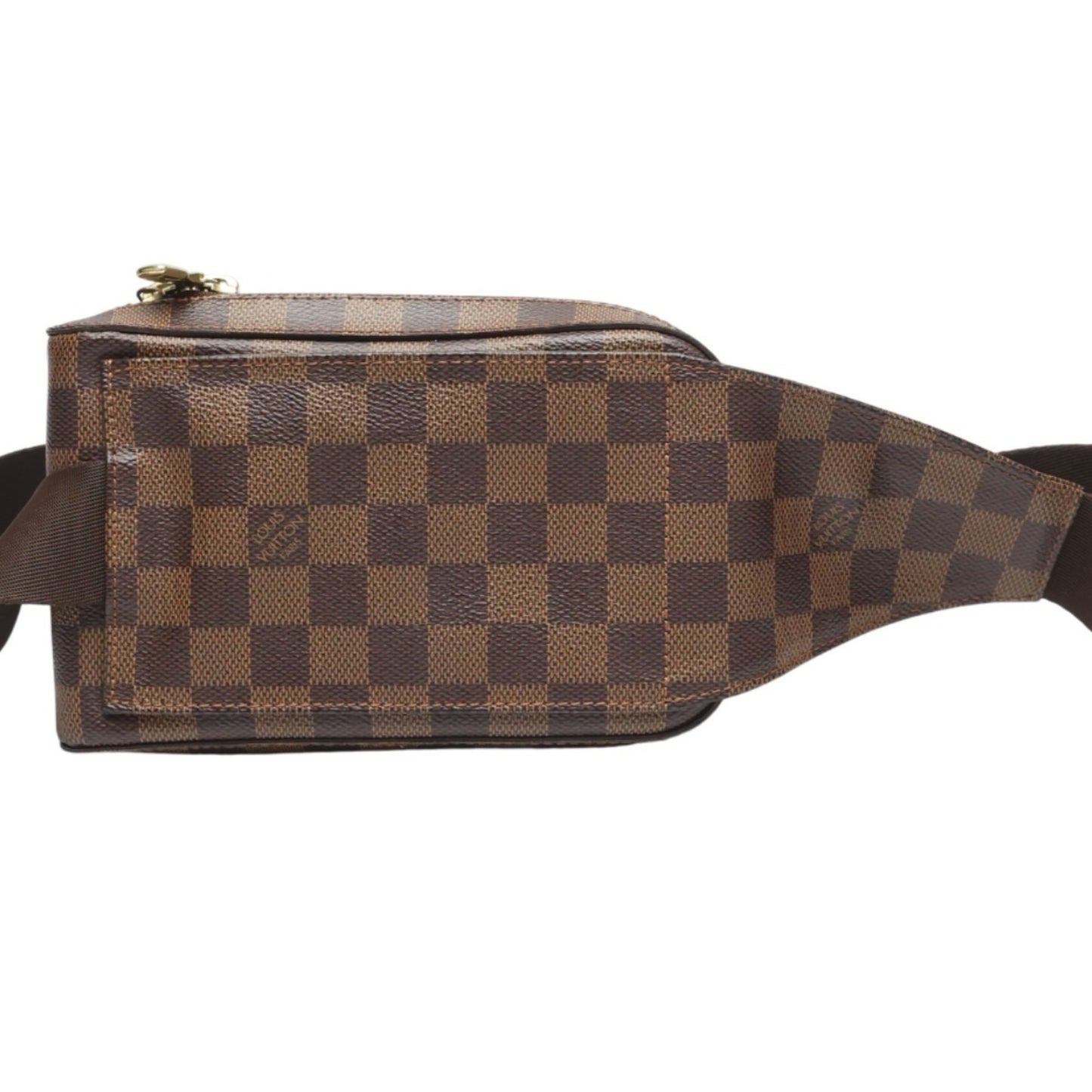 Louis Vuitton Damier Geronimos Canvas Body Bag/Waist Pouch N51994 Ebene