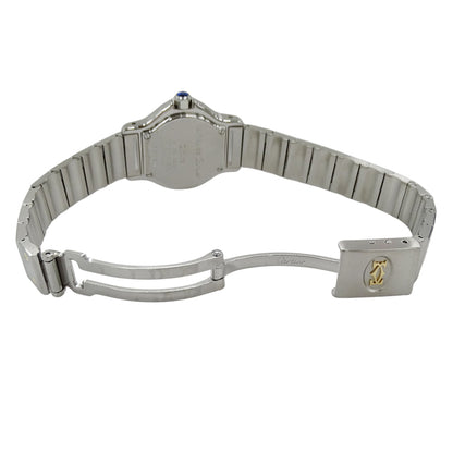 Cartier Santos Octagon Date Quartz Watch For Women