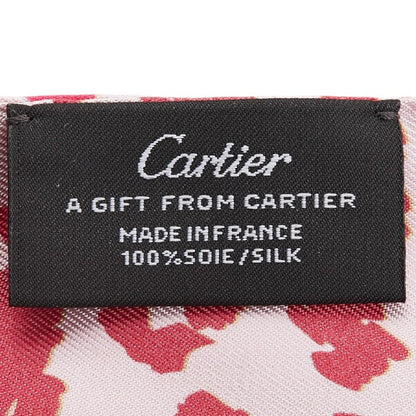 Cartier Leopard Print Scarf