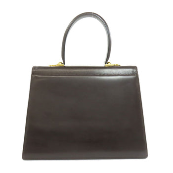 Salvatore Ferragamo Gancini Hardware 2-Way Handbag In Calfskin