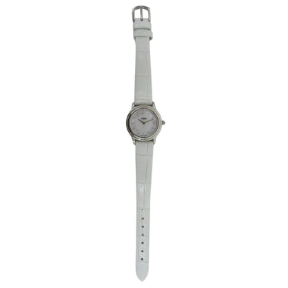 Fendi Shell Dial 12P Diamond Watch 25000L White
