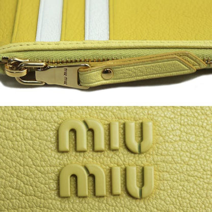 Miu Miu Miu Madras Fragment Case/Coin Case