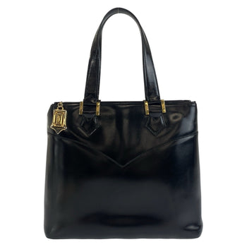 Yves Saint Laurent Vintage Ysl Black Leather Handbag